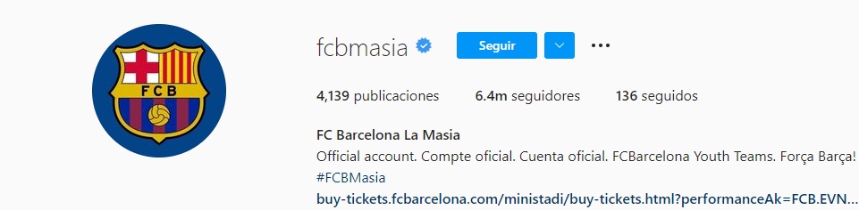 Presencia Masia Redes Sociales